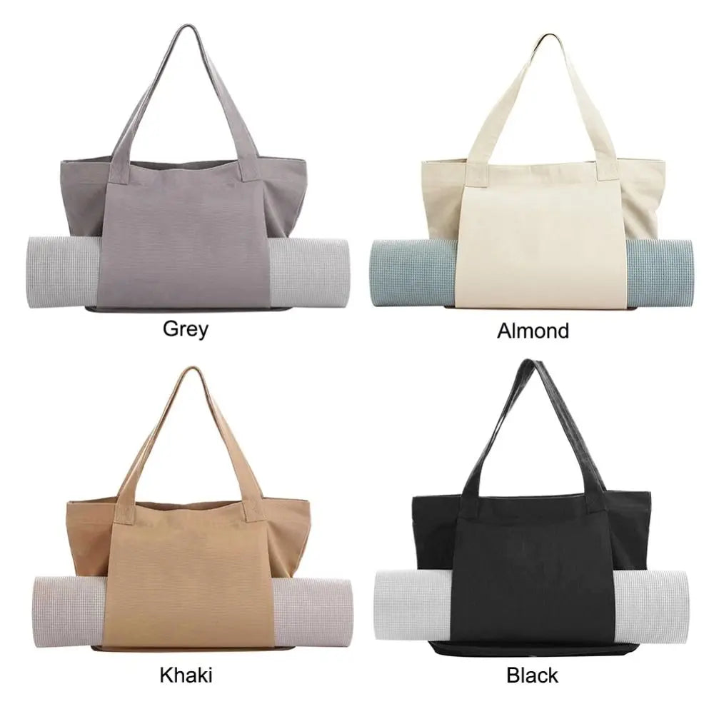 Oxford Cloth Oxford Mat Carry Bag Large Capacity Easy To Use Yoga Storage Bag Multifunctional Foldable Tourism Fitness Bag
